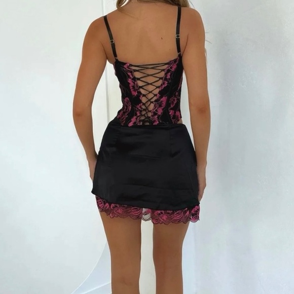 OUTCAST HADLEIGHMINI DRESS BLACK NWT - Picture 2 of 2